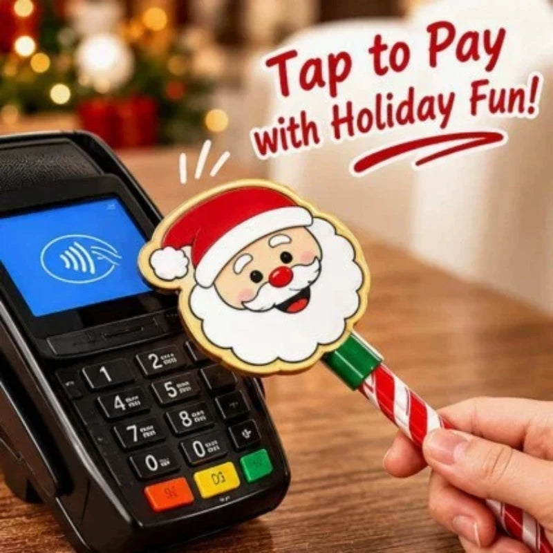 Christmas Magic Credit Card Wand 3D Printed Toys Magic Wand for Credit Card Funny Credit Card Box 3D Printed Card Wallet